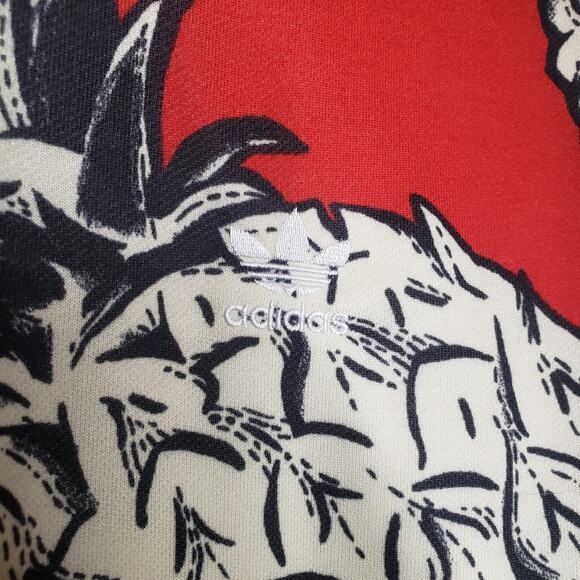 Adidas| X Farm Red Pineapple Boyfriend Sweater - Picture 6 of 13